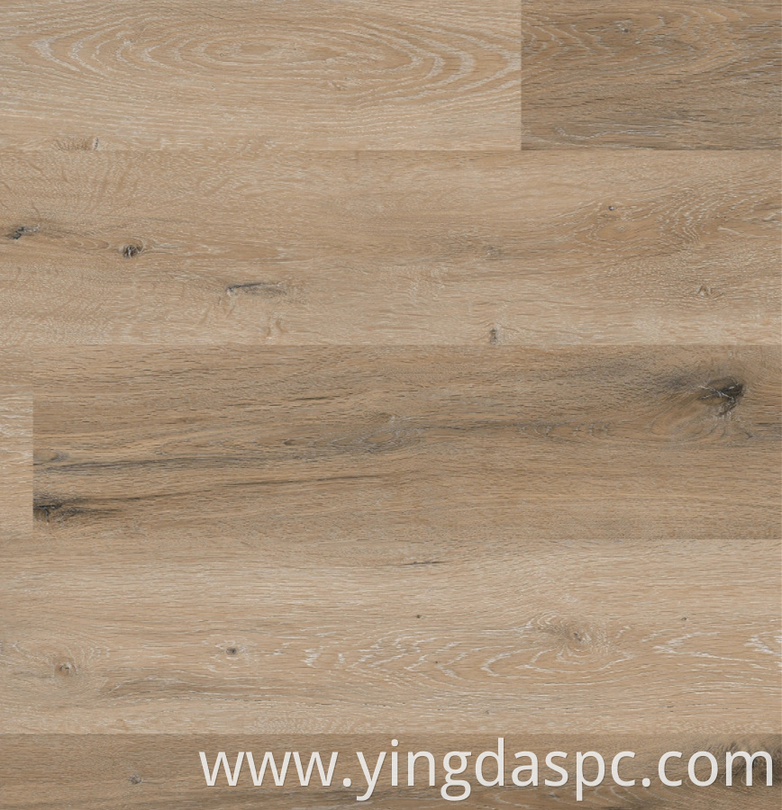 Scratch Resistant Wood Looking Laminate Flooring Spc Vinyl Waterproof Spc Flooring